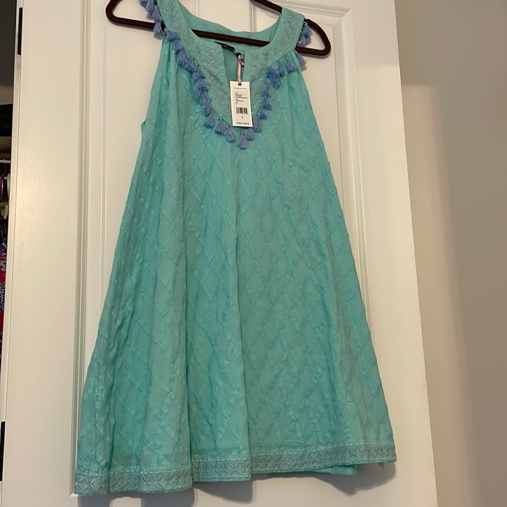 Vineyard Vines halter dress/cover up. Fully lined